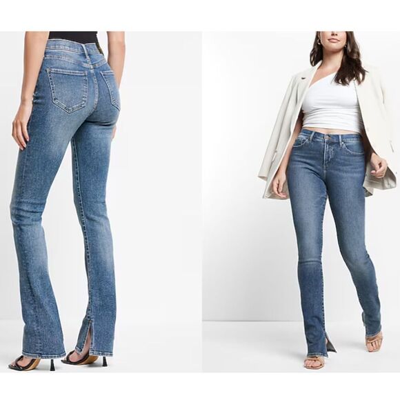 Express Mid Rise Skyscraper Jeans | Women's 14S | 30.5" Inseam - Picture 1 of 6